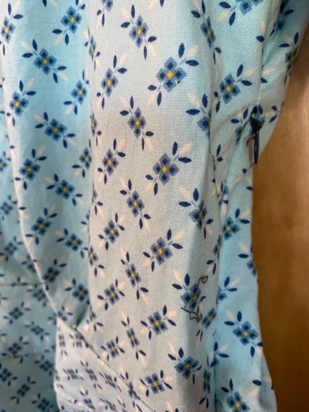 Let’s Backtrack Etsy new cotton vintage style handmade dress - Picture 4 of 7
